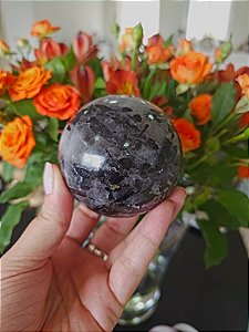 Esfera de Quartzo Turmalinado