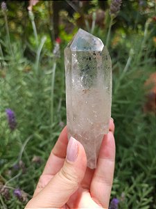 Quartzo com Blue Hematita