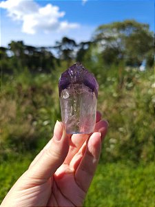 Phantom Ametista com Citrino