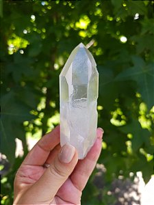 Quartzo Translúcido Gravado