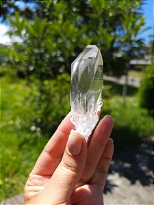 Quartzo Hialino com Imprint