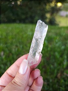 Cristais lightning (Quartzo Raio) com Ponte para Dentro