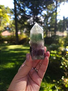 Fluorita Arco-íris ( Formação Roxa e Verde)