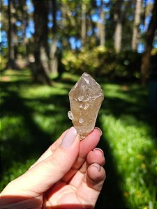 Citrino Elestial  em Formação Natural