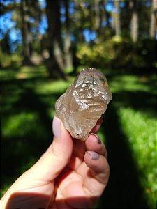 Citrino Elestial  em Formação Natural