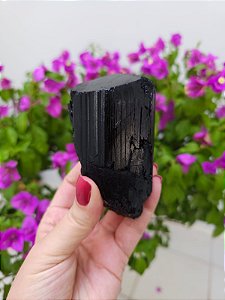 Turmalina Negra com Terminação Natural