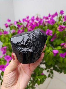 Turmalina Negra com Terminação Natural