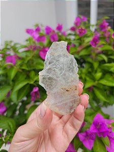 Chapa de Topázio Azul Bruto