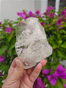 Chapa de Topázio Branco Bruto