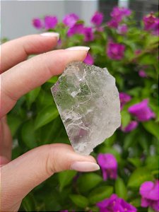 Chapa de Topázio Branco Bruto