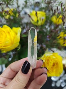 Quartzo Translúcido Gravado