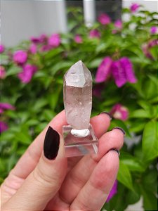 Ponta Quartzo Violeta Natural