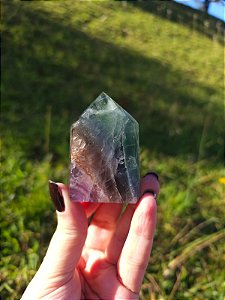 Fluorita Arco-íris ( Formação Roxa, Azul e Verde)