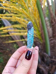 Crisocola no Quartzo