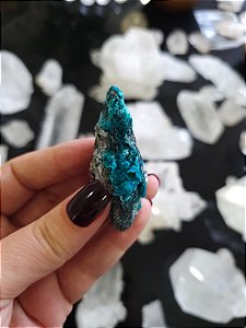 Crisocola no Quartzo