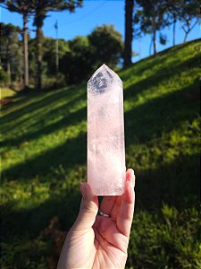 Ponta de Quartzo Rosa Extra