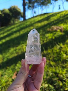 Ponta de Quartzo Rosa Extra