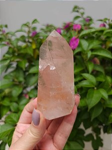 Ponta de Quartzo Rosa Extra