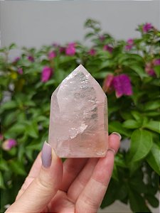 Ponta de Quartzo Rosa Extra