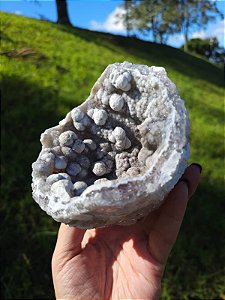 Geodo com Flores de Cristal