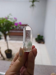 Ponta de Quartzo com Clorita