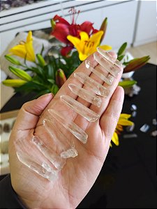 Lote Pontas Semente Estelar Dourado 10 peças