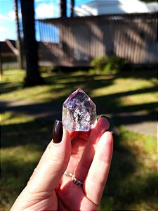 Ametista com Quartzo Translúcido