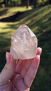 Quartzo com Inclusão de Lodolita em Espiral