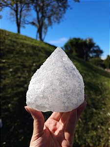 Ponta de Quartzo Véu de Noiva