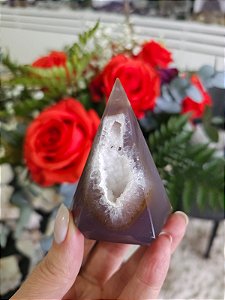 Ponta de Ágata Cristalizado