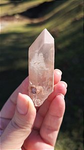 Quartzo com Inclusão de Lodolita em Espiral Ísis