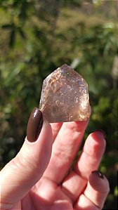 Quartzo com Rutilos Dourados