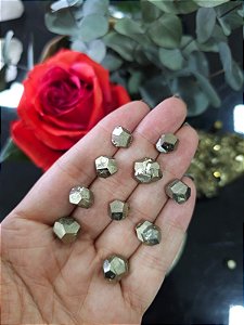 Lote Pirita Dodecaédrica 10 peças