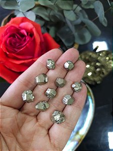 Lote Pirita Dodecaédrica 10 peças