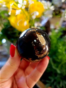 Esfera de Âmbar Azul