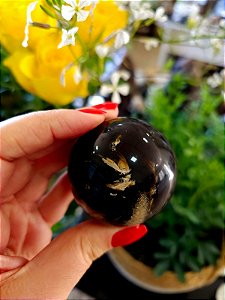 Esfera de Âmbar Azul