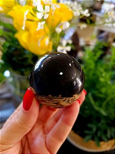 Esfera de Âmbar Azul