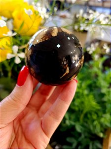 Esfera de Âmbar Azul