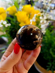 Esfera de Âmbar Azul