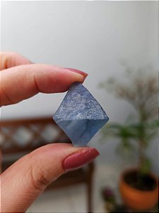 Fluorita Octaedro Azul Extra