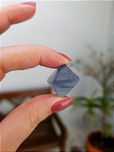 Fluorita Octaedro Azul Extra
