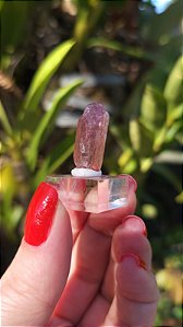 Topázio Imperial Lilás e Dourado