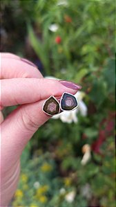 Brincos Turmalina Melancia