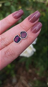 Brincos Turmalina Melancia