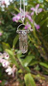 Pingente Quartzo Raio Arco-Íris