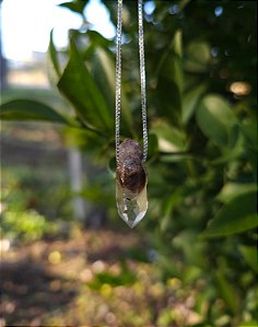 Colar Médio Anfibólio Phantom Ísis Elo do Templo Passado