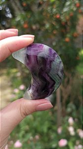 Lua Fluorita Arco-íris