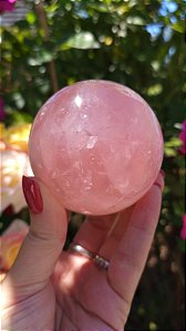Esfera de Quartzo Rosa (extra)