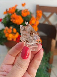 Drusa Autocurada Coberta de Hematita