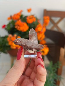 Drusa Autocurada Coberta de Hematita